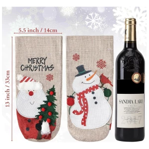 Mr. Pen - Bolsas De Vino De Navidad, Paquete De 2 - Image 3