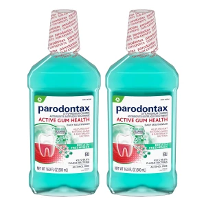 Parodontax Enjuague Bucal Aliento Fresco Menta 480ml 2 Pack