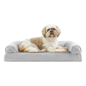 Furhaven - Cama Ortopedica Para Perro Sofa De Peluche Para P