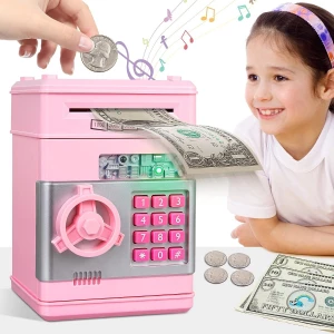 Magibx - Alcancía De Juguete Para Niñas, Estilo Cajero
