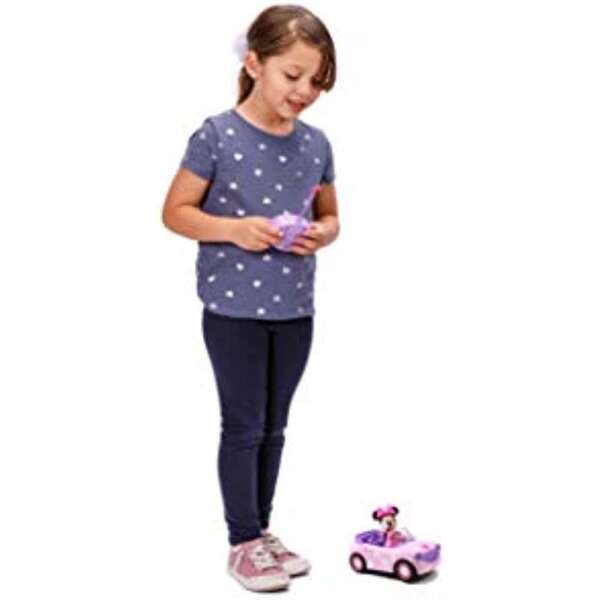 Disney Junior Minnie Mouse Roadster Rc Car Con Lunares, 27 M - Image 2