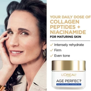 Crema Facial Antienvejecimiento L'oreal, De Noche 70g Tipo De Piel Maduras - Image 3