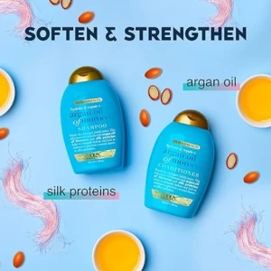 Ogx Champú Y Acondicionador Extra Fuerte De Aceite De Argán - Image 4