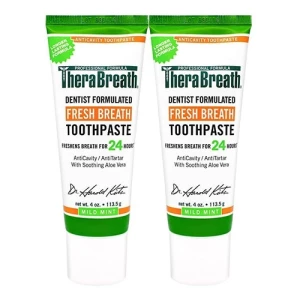 Therabreath Pasta De Dientes Aliento Fresco Boca Seca 2 Pack