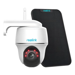 Cámara Seguridad Exteriores, Wifi Energía Solar, Alexa/googl Color Blanco