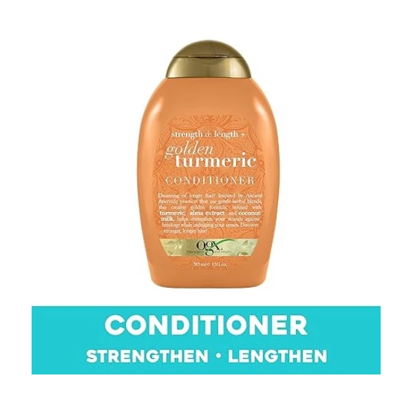 Ogx Strength Length + Acondicionador De Cúrcuma Dorada - Image 3