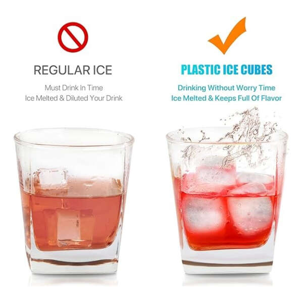 Cubos De Hielo Reutilizables Para Bebidas, 100pz - Image 3