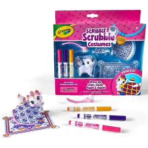 Juguete Para Niños Scribble Scrubbie Pets Princess Crayola