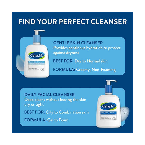 Cetaphil Limpiador Facial Suave Hidratante Toda Piel 20 Oz Tipo De Piel Todo Tipo De Piel - Image 2