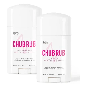 Medzone Protector Anti Rozadura Chub Rub All Natural, 2 Pack Fragancia Sin Fragancia