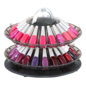 Dompel Expositor Giratorio De Esmalte De Uñas, 2 Estantes