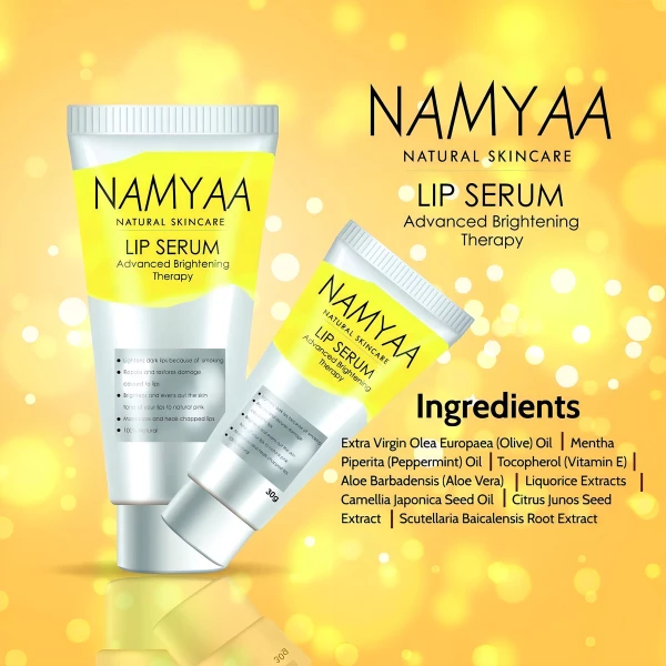 Namyaa Bálsamo Iluminador Hidratante De Labios Natural - Image 4