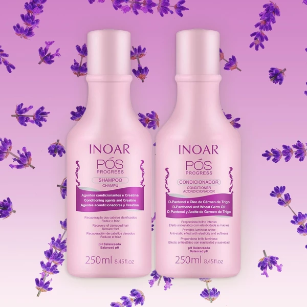 Inoar - Champú Y Acondicionador Pos Progress Duo - Image 4