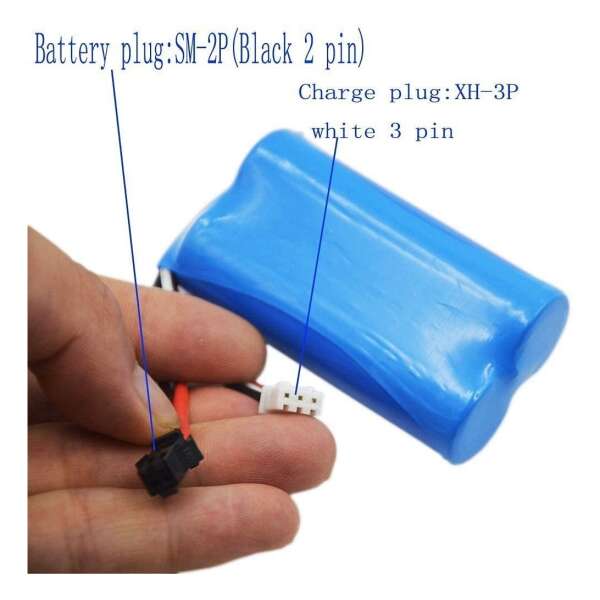 Set 2 Baterías Blomiky H101 7.4v 1500mah Para H105 H103 H101 - Image 3