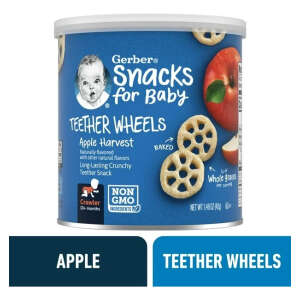 Gerber Teethers - Obleas Para Dentición Sabor Manzana 42gr