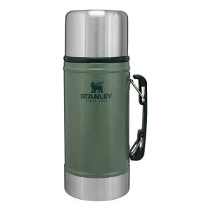 Stanley Frasco Para Alimentos Clásico Al Vacío, 24oz Green Hammertone