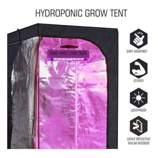 Tienda De Cultivo Hidropónico, Greenhouser - 60''x32''x80''. - Image 2
