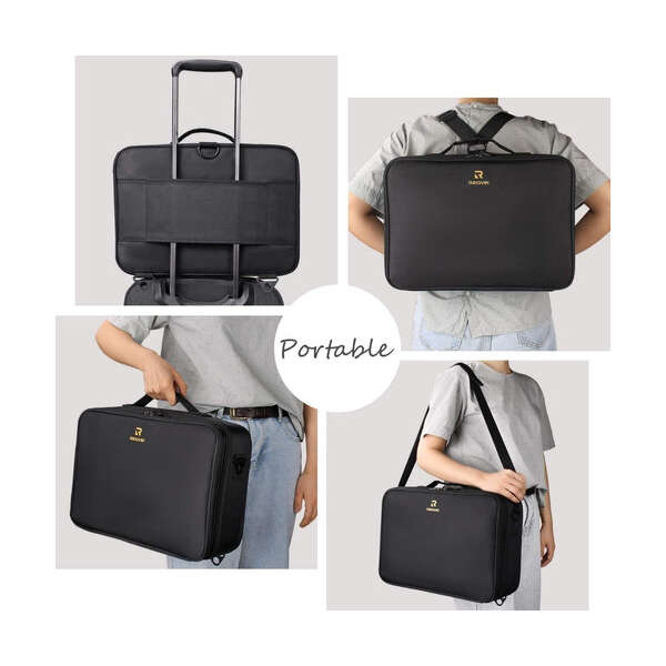 Organizador De Maquillaje Ralavel, Bolsa Grande, Con Correa - Image 4