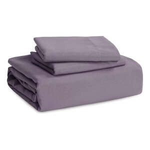 Funda De Edredón De Bedsure Tamaño Queen Color Morado Grisáceo