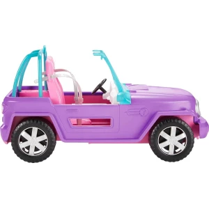 Barbie - Carrito Todo Terreno, Morado Con Asientos Color Violeta