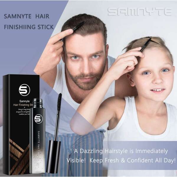 Samnyte Palillo De Acabado De Cabello, Pack De 2 Piezas - Image 4