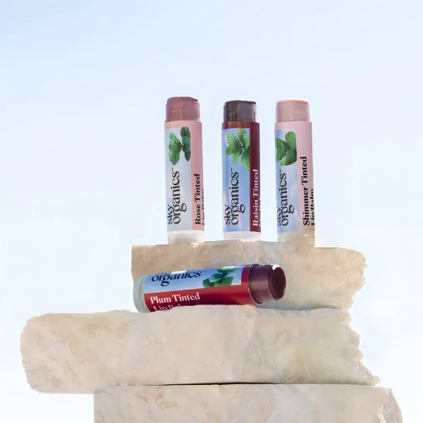 Bálsamo De Labios Con Color Sky Organics, Paquete Variado - Image 2