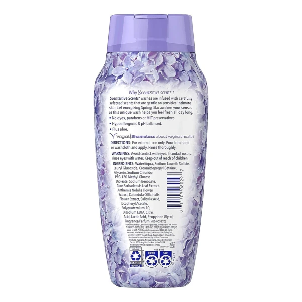 Vagisil Lavado Femenino Íntimo Diario, Spring Lilac 3 Pack - Image 2