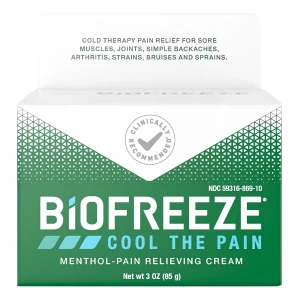 Crema Alivio Rapido Del Dolor Muscular Para Cuerpo Biofreeze Crema Biofreeze Crema Biofreeze En Tarro De 88ml/85g Mentol