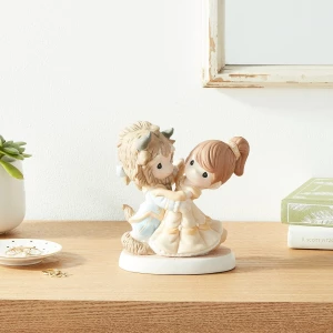 Precious Moments Disney Figura De La Bella Y La Bestia, 15cm - Image 3