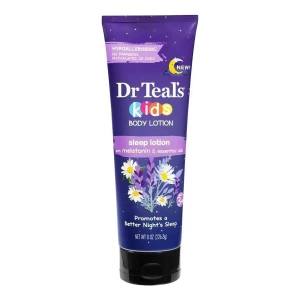 Loción Para Dormir Con Melatonina, Dr Teal's Kids, 8 Onzas