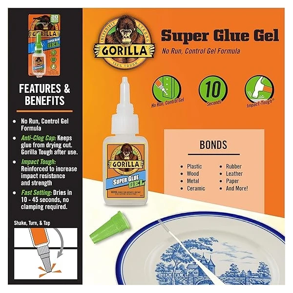 Gel De Super Cola De Gorila, 20 Gramos, Transparente - Image 4