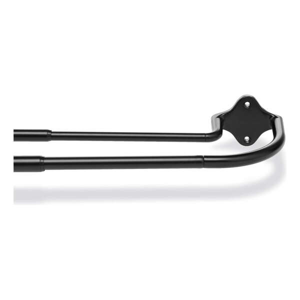 Barra De Cortina Doble Para Oscurecer La Habitación 224cm Color Negro - Image 5
