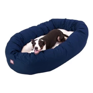 Majestic Pet Polycotton Sherpa Bagel Cama De Perro Por Produ