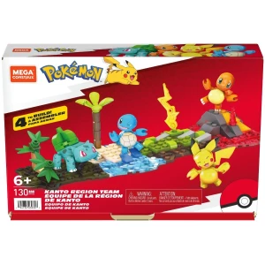 Figura De Construcción Mega Construx Pokémon Equipo De Kanto Cantidad De Piezas 150 - Image 5
