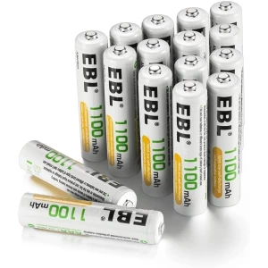 Baterías Recargables Aaa 1100mah (16 Unidades)