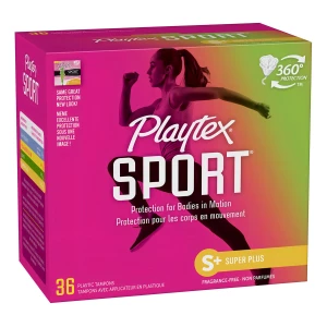 Playtex Sport Tampones Para Hacer Deporte - Super Plus