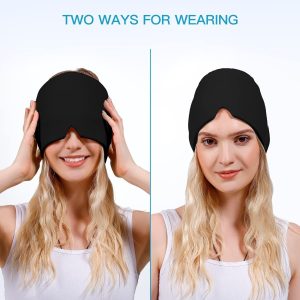 Gorro De Hielo Para Migraña, Elástica, Terapia - Image 5