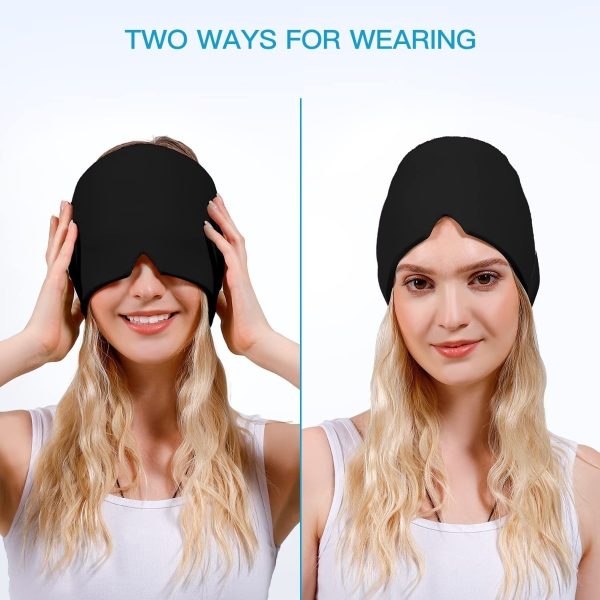 Gorro De Hielo Para Migraña, Elástica, Terapia - Image 5