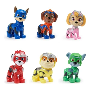 Paw Patrol Juguete De Regalo 6 Figuras Acción Coleccionables