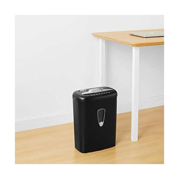 Amazonbasics Trituradora De Papel Corte Cruzado 8 Hojas - Image 2