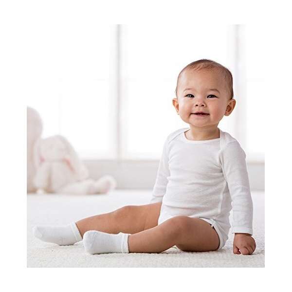 Gerber Unisex Baby 12 Piezas Terry Socks Bundle - Image 2