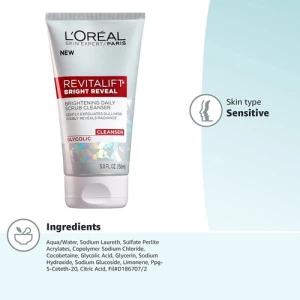 Exfoliante Ácido Glicólico 150ml L'oreal Paris Revitalift Momento De Aplicación Día Tipo De Piel Sensible - Image 4