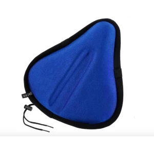 Zacro Asiento De Gel Para Bicicleta Tamaño Grande Suave Y A Color Azul