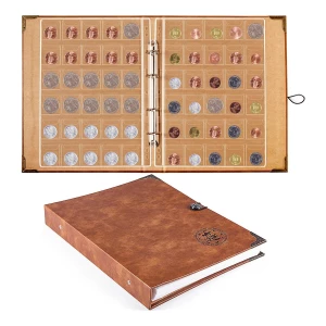 Ettonsun - Álbum De Colección De Monedas De 600 Bolsillos.