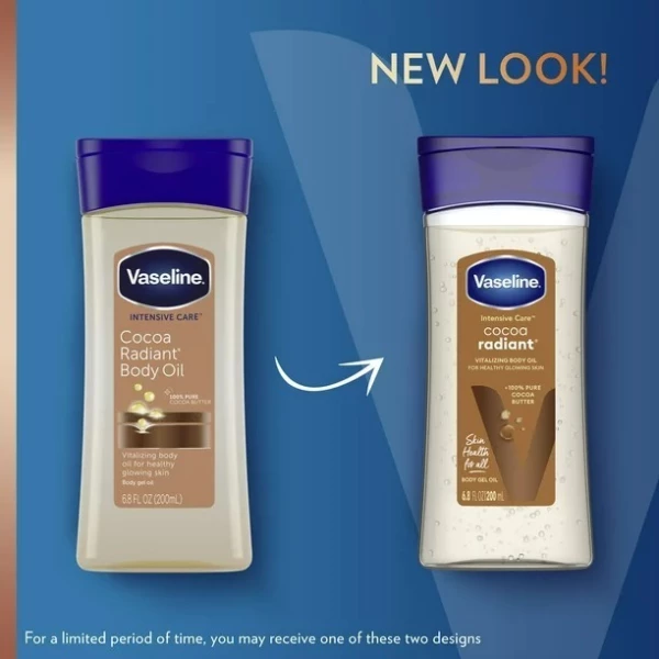 Vaseline Cocoa Radiant Body Oil Humectante Corporal 200ml - Image 2