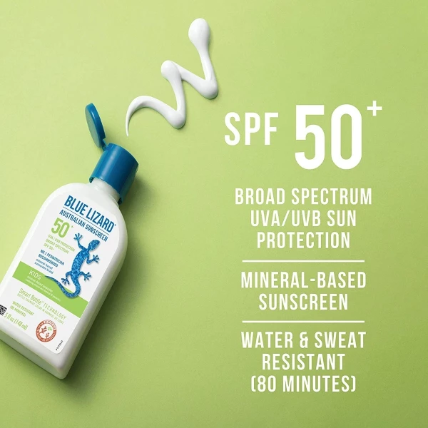 Blue Lizard Protector Solar Kids Con Óxido Zinc Crema Spf 50 - Image 2