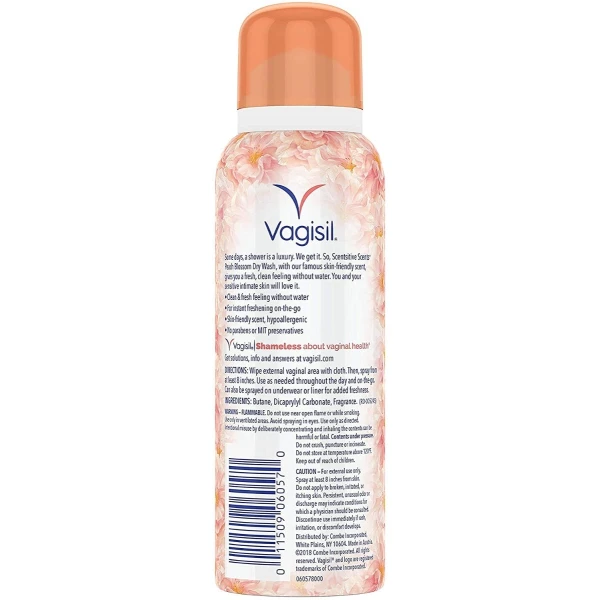 Vagisil Spray Lavado En Seco Intimo Femenino, Peach Blossom - Image 3