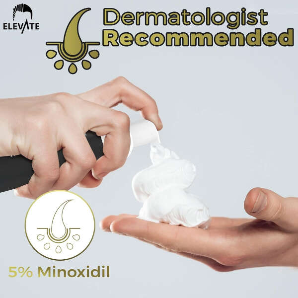 Espuma De Minoxidil 5% Para La Pérdida Del Cabello 3 Und - Image 3