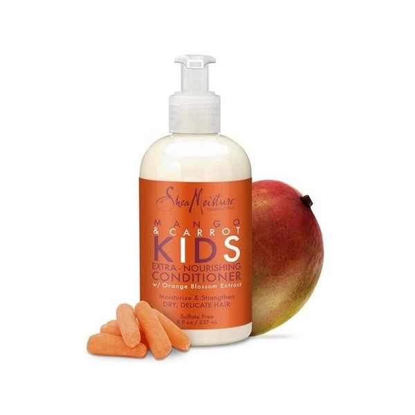 Shea Moisture Kids Acondicionador Niños Mango Carrot Nutre - Image 2