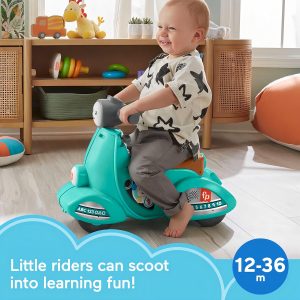 Fisher-price - Scooter De Montar Para Niños Pequeños Color Verde Claro - Image 2